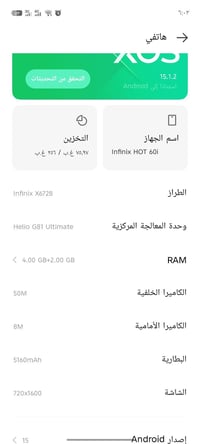 انفنكس ذاكره 250 دبل سمكرت +رام  +كارتونته وغراضه كلها كامله السعر 200...