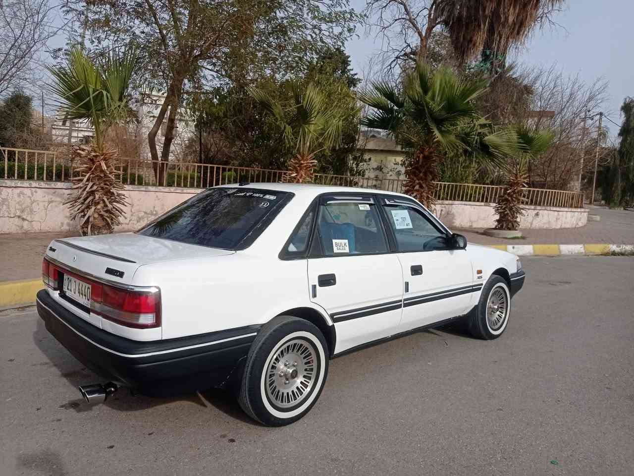 مازدا للبيع موديل 1991 محرك 8 بخ بشرط 
بدون ضريه بدون خياس مصبوغ عام للجماليه تغير لون فقط سياره حيل حلوه رقم سليمانيه دولي سنويه لحد 2030 شرط تحويل وكاله بدون اي نقص مال بيت احلا من صور سعر 41 مجال 
*********** عنوان كركوك سرايي خابر تحياتي للجميع
