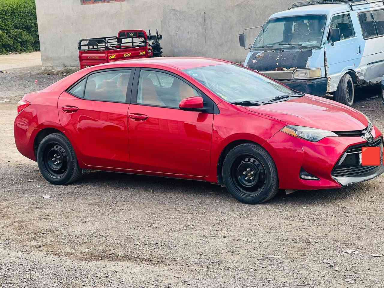 السلام عليكم
كورلا 17 LE وارد كندي
رقم بغداد انكليزي بااسمي شرط تحويل 
ماشية 96 بدون ايرباك
كير محرك مكفولات 
بدون قطرة صبغ سونار موجود
حادث أمريكا دعاميه فقط موجوده الصور بالمنشور
سيارة جاهزة من كل شي
حجر بيئه رادار تحديد مسار مثبت سرعه  
السعر 140 وبيه مجال للشراي
 مكان سيارة بغداد أبو غريب 
***********
***********
