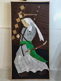 بسم الله الرحمن الرحيم  صوره الامام علي قالع باب خيبر  هذه الصوره للبي...