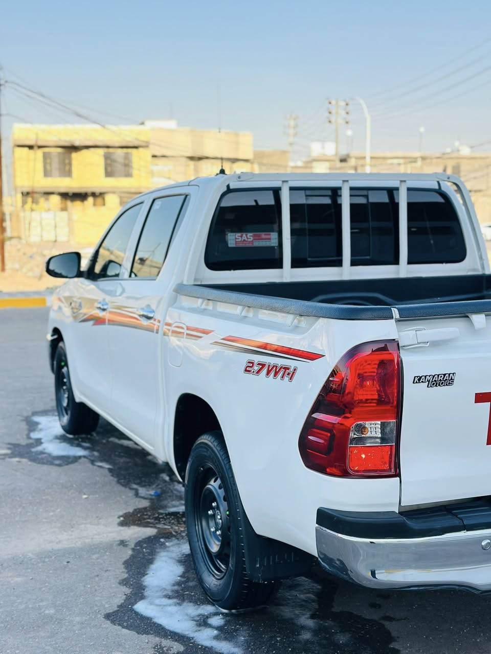 السلام عليكم تيوته  2024 رقم مثنى دولي بسمي السياره كارتون ماشه 44 فقط بيه صبغ باب البدي فقط والباقي كفاله السعر 230 وبيه مجال لاستفسار *********** بيع او مراوس بيكم مكان السياره السماوه
