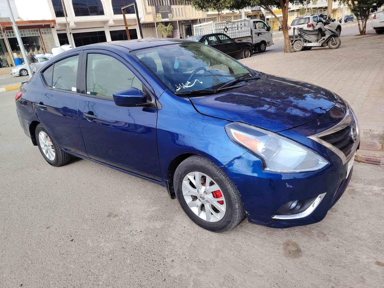 للبيع نيسان فيرسا 2019 أو مراوس حسب القناعه
سيارة بصمه ويل كب تحكمات ستيرن بيها قطعه وحده صبغ  جاملخ فقط
🔴السعر 105$وبيها مجال قليل
التفاصيل اتصل ع رقم
#***********
