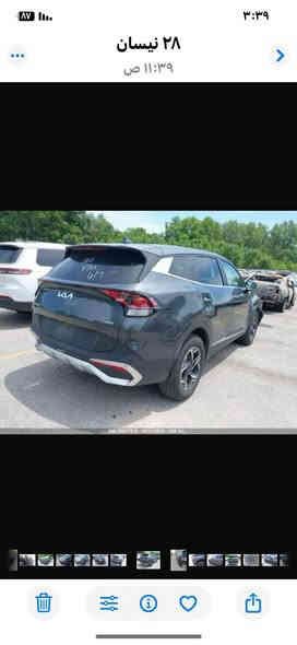 سلام عليكم موديل ٢٣ صور الحادث كلشي موظح مكفوله من اي ايرباك كيا سبورتج لارج الطويله ماشيه ٣٧ سعرها ٢٠٥ $ رقم الهاتف ***********   مكانها مدينه الصدر
