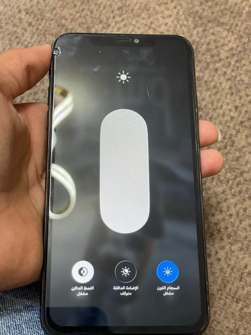 11 برو ماكس
مساحه64
بطاريه 70
كسر في الشاشه بسيط اوي 
البدل ب 12 برو ماكس او 13برو ماكس
01146216125@


**إذا كنت صاحب هذا الإعلان وتريد حذفه لأي سبب، رجاءا أرسل رسالة إلى الدعم الفني**