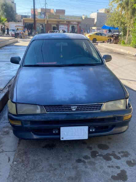 كورلا 95
كير طخم شرط 
مكينه فقط رخاوه بدون تنقيص
تدفه شغله وايرمنيه شغاله 
 رقم نينوى سنويه 29بسمي
كابون اكتروني 
السعر 45 وبيها مجال
للتواصل ***********
***********
