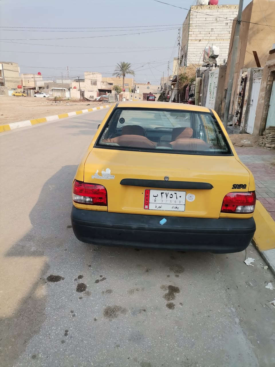 سايبه موديل ١١ كير ومحرك وحداديه وتبريد مكفولات السعر ٢٦ وبيه مجال رقم بغداد العنوان كربلاء مصفر السياره رقم الموبايل ***********
