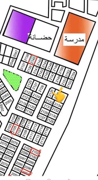 قطعة ١٠٠م • ٥×٢٠ • شارع بغداد السماوة