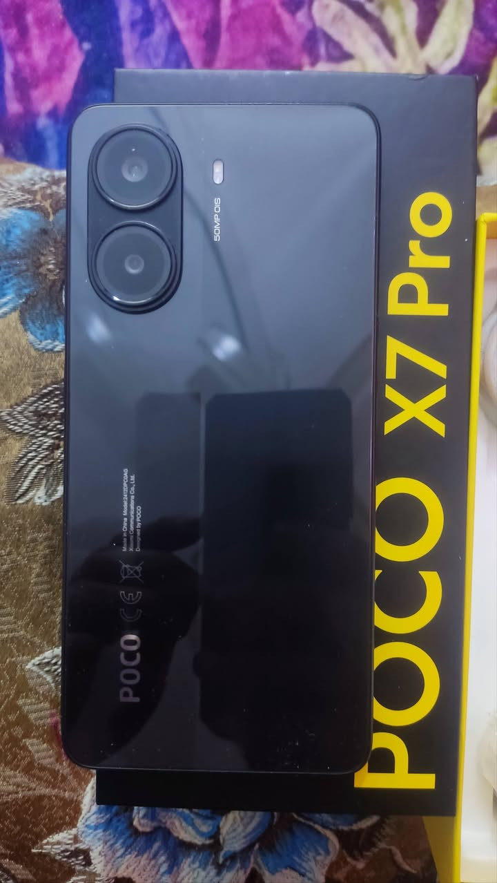 بوكو اكس 7 برو
poco f7 pro.... 512

غراضه كامله 
الاعظميه 360 الف
او مراوس ويه poco f7 او pova 7 ultra


**إذا كنت صاحب هذا الإعلان وتريد حذفه لأي سبب، رجاءا أرسل رسالة إلى الدعم الفني**