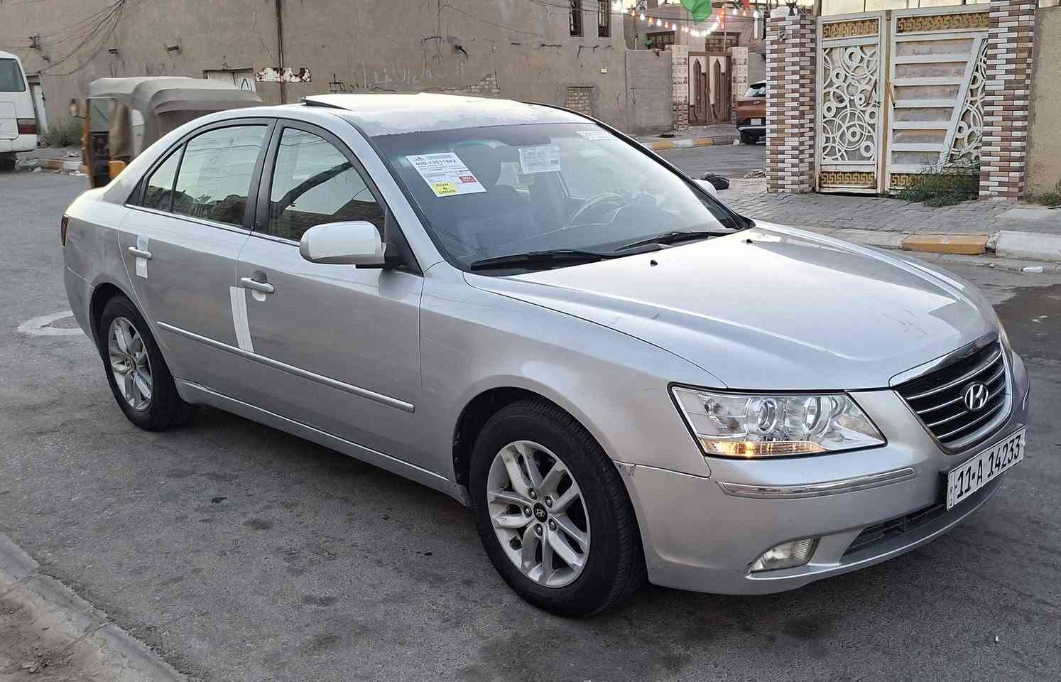 ***********سوناته ٢٠٠٨وارد امريكي بيه جاملغ وبنيد بدون دواخل الرقم بغداد بسمي سنويه لل٣٠تخم تاير تبريد شغال حداديه جديده مكينه ٦السياره فول عده البصمة مكان السياره واسط السعر ٧٨ مكلف بالنشر بيه رشات صبغ لجماليه بدون ضربه
