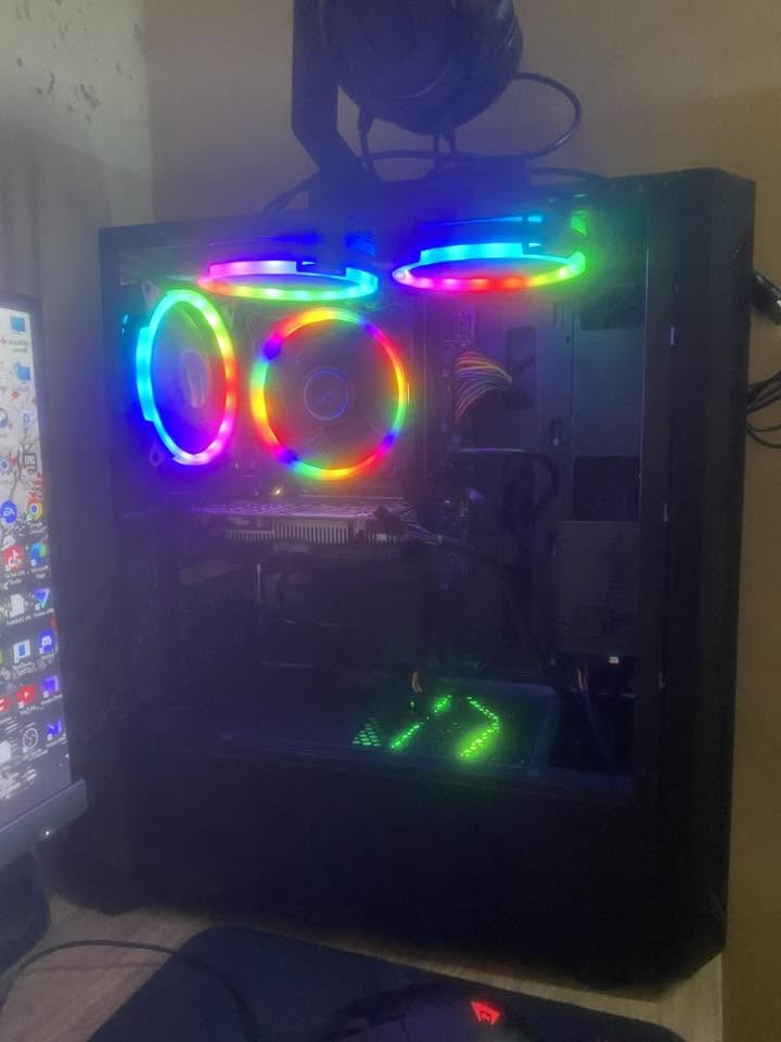 السلام عليكم كيس لبيع 425 وبي مجال
CPU i5 9400f
GPU GTX 1650 super  برانده زوتك 
PORD MSI H310M PRO-VH PLUS 
RAM 16gb
PWR 500 wt Rgb
SSD 120
HHD 500
كيس ويه 3 فانات rgb 

عنواني موصل ويجود توصيل ***********
