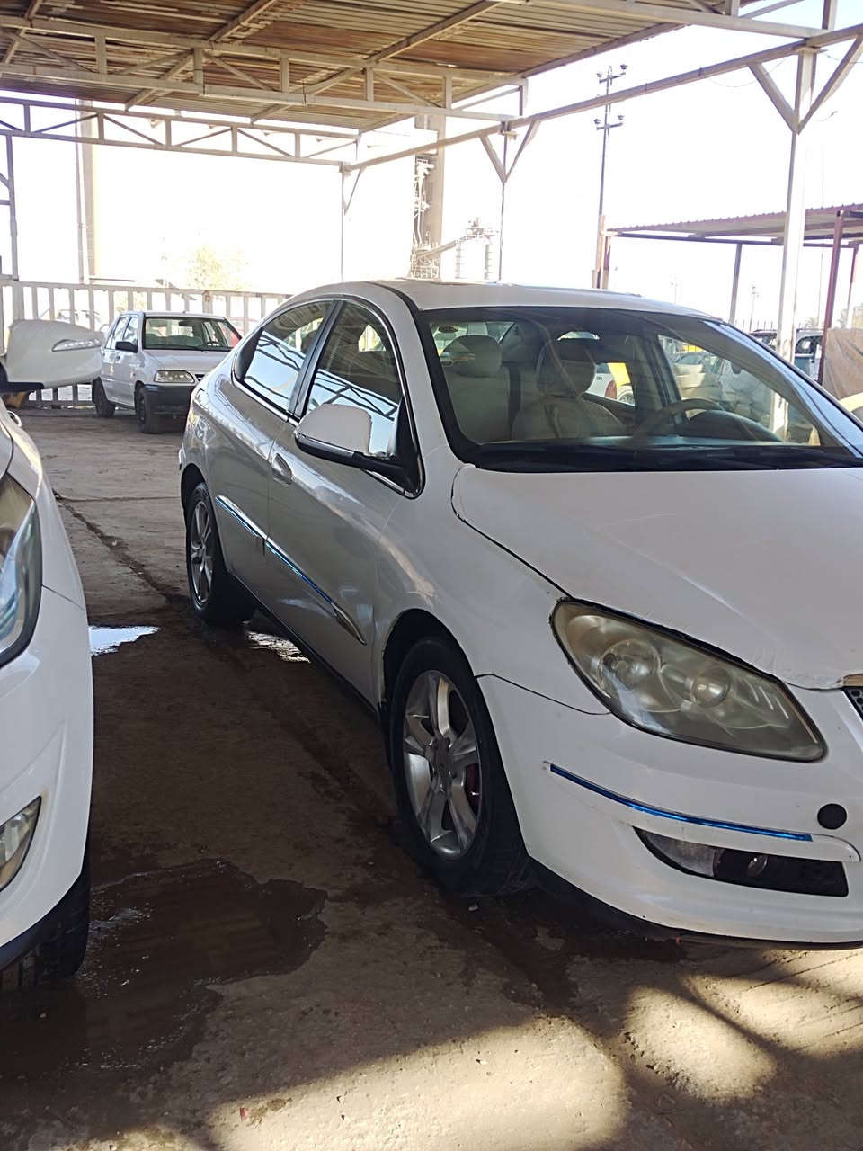 السلام عليكم 
شيري اي ثري 2013 جاهزة مكينة وكير وحدادية وتبريد تخم تاير رقم قادسية سنوية مجددة مكفولة من ضربة وتبديل بيها بس خياسات ملگوطات 45 وبيها مجال قليل ديوانية مركز ***********
