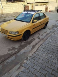 سمند 11 مصبوغه عام ضررها جاملغ خلفي عنوانها الشعب جمعيات السعر ب 25 وب...