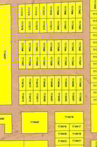 قطعة ارض  المساحة  230 م متر ركن  مفروزه تقسم قطعتين الأبعاد واجهة 23 ...
