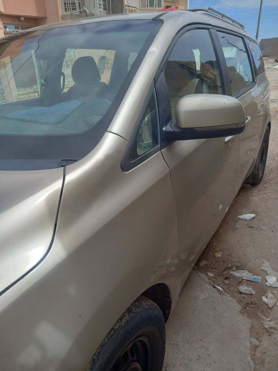 موديل 2015 رقم بغداد اجره
سنويه بئسمي شرط التحويل ومشروع وطني
تخم تاير وحداديه جديده تبريد ثلج 3 قطع  امامي وخلفي
كير ومحرك خير من الله مكفول
مصفره مرور وهيئه شرط
سعر السياره 155$بيها مجال 

السياره جاهزه من كلشي
جاهزه للعمل 
باقي التفاصيل اتصل وتدلل

*********** صاحب السيارة
مكلف بلنشر
