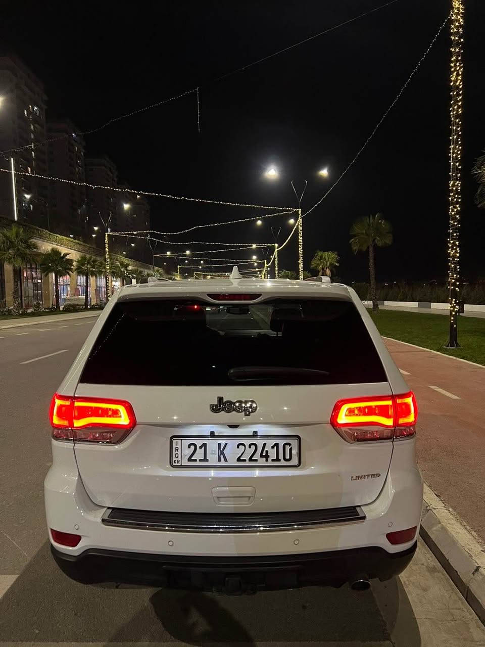 جێپ لاریدۆ٢٠١٧
سەنەوی تا ٢٠٢٩ تازەیە تەحویل و غرامە بەشەرت
مواسەفات:کوشن هیتەر .سوکان هیتەر.دەرگا جەگ.کوشن کارەبا و.هتد..
سەیارەکە کامل بۆیاخە رەسمی داعمەکەی داندراوە دەعمەکەی هیچ نیە ماڵی دۆستە بێ مەسرفە هەمو گیانی بەشەرت مەکینەی کراوەتەوە سەیارەکە تا بڵێی جوانە سعری ١٧٣ گەڵا و مەجال 
*********** السليمانية, العراق
