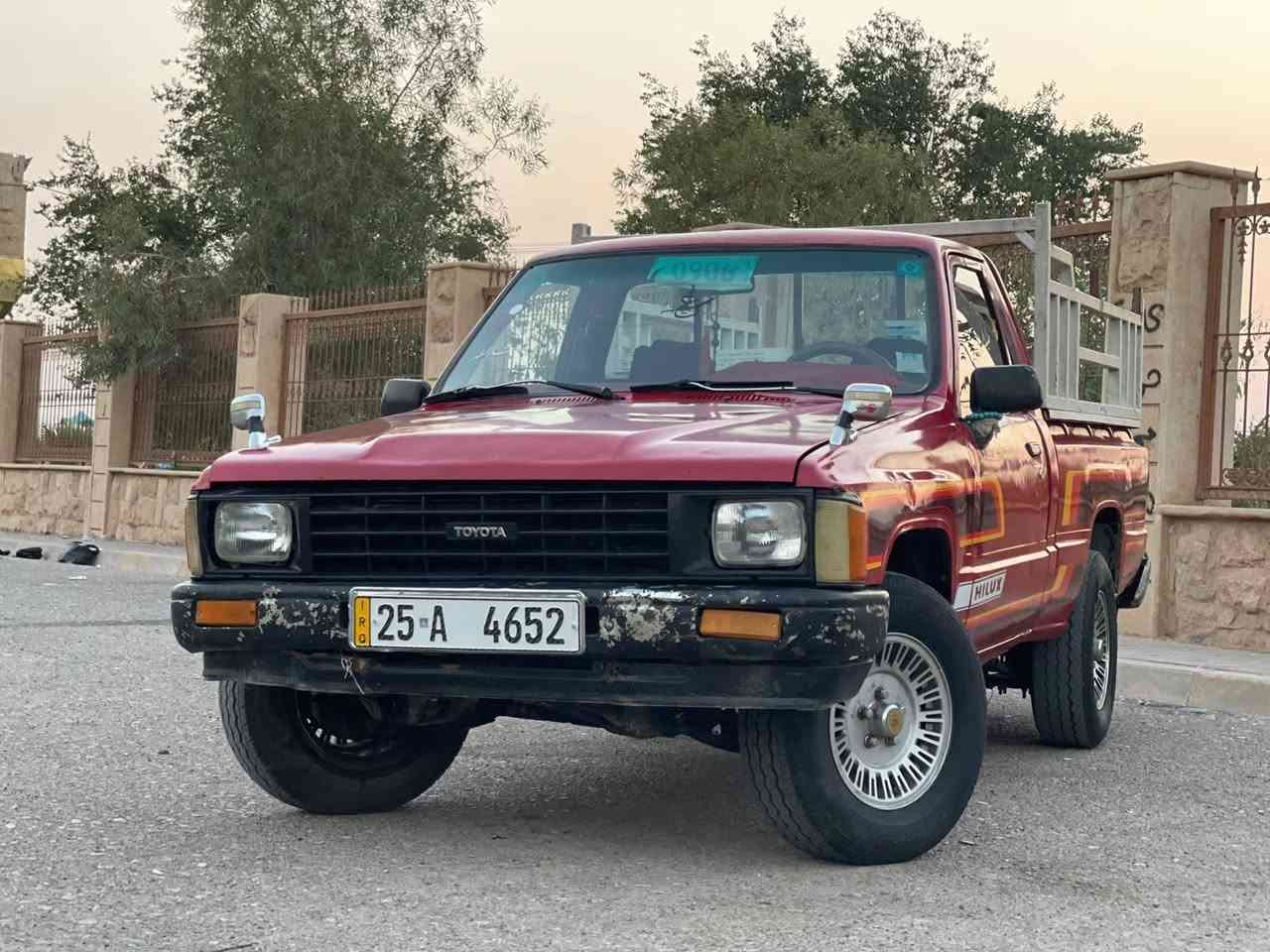بسم الله بةناوي خوا ***********سيارة بيكاب 1985كير محرك بشرط مابي لا صرف و لا بخار و مابي دينار مصرف الون احمر رقم سنوية جديد بسمي لل 2030تحويل بشرط ثاني يوم سعر 👈36👉مجال الطيبين داقووق رقم *********** دكوك, كركوك
