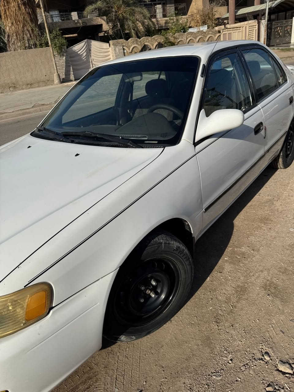 السلام عليكم كورلاً موديل 2000  بلادي  يسرا السياره كامله من كلشي بدون ضربه  ولاحادث فقط مصبوغه عام جماليه السياره سعرها 65 وبيه مجال بسيط  رقم بغداد تحويل ثاني  يوم السنويه لل2027  مكان بغداد العامريه
رقم ***********
