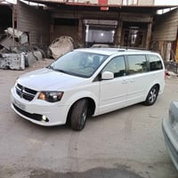 دوج كرفان 2011 رقم كربلاء دولي وباسمي لون ابيض فول مواصفات حادثها تبري...