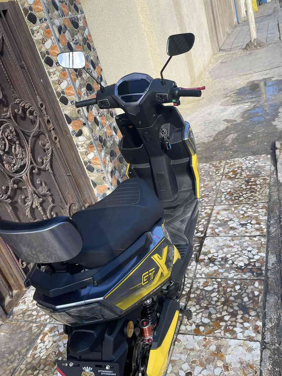 السلام عليكم دراجه شحن للبيع موديل 2025الدراجه خير من الله الدراجه كلش نضيفه ما بيها ولا عطل ثلاثه انضمه تشغيل سويج وبصمه وكارت الدراجه ملفها 3500 ملفها بعده جديد و عقلها بعده جديد وكلشي ما بيها ماشيه فقط 4000وكلشي ما بيها تجي وتجرّبها السعر 700قفل اني مستعجل على بيعتها كلش 
المكان حي الجهاد الرفاق 
الرقم :***********
