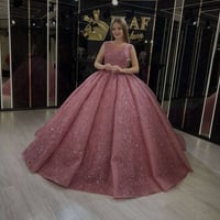 فستان خطوبه • تصميم تركي • مقاس ٣٦-٣٨