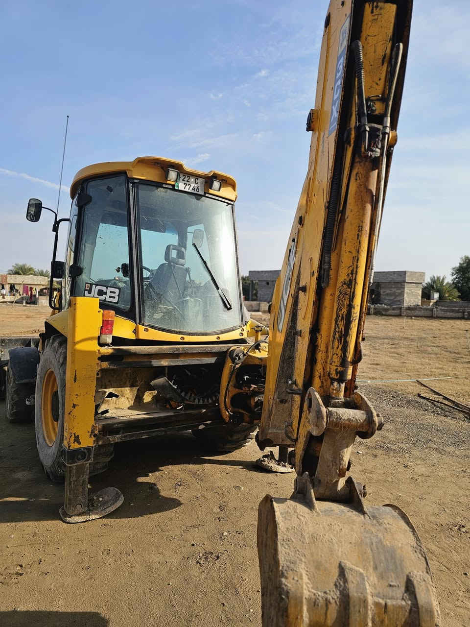 السلام عليكم
حفاره جي سي بي للبيع  2003
 رقم اربيل دولي شرط التحويل
اي استفسار على الرقم***********
