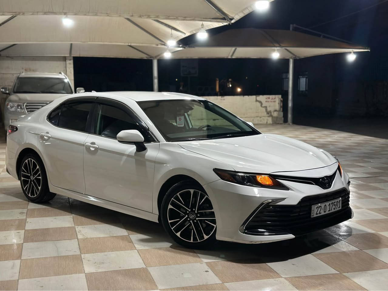 TOYOTA CAMRY 2023 LE+
سەیارکە بە س بۆنت بۆیاخ بستیک لە چەملاخ بی تەعديل بی شوخت رەقم هەولیر بە ناوی خۆمە تە نها ٢٠مایل رۆشتوە سەیارەکە LEپلەس(دوو بەسمە شەریکە-ئاوینە رادار-شەغال-ناوکریمی-٤تایەویل سفر بۆ بەستراوە)سەیارەکە ناوی نەگرتوە بەشەرت ئیرباگ بەس سوکان شان تە قیوە بیلاد داندراوەتەوە گیرو مەکینە کارەبای بەشەرت...4T1R11AK7PU094743 رقم شانسی 
نرخ-١٩٤$ شتیک مە جال 
***********
***********
Whass app 
Vaiber رانية, السليمانية
