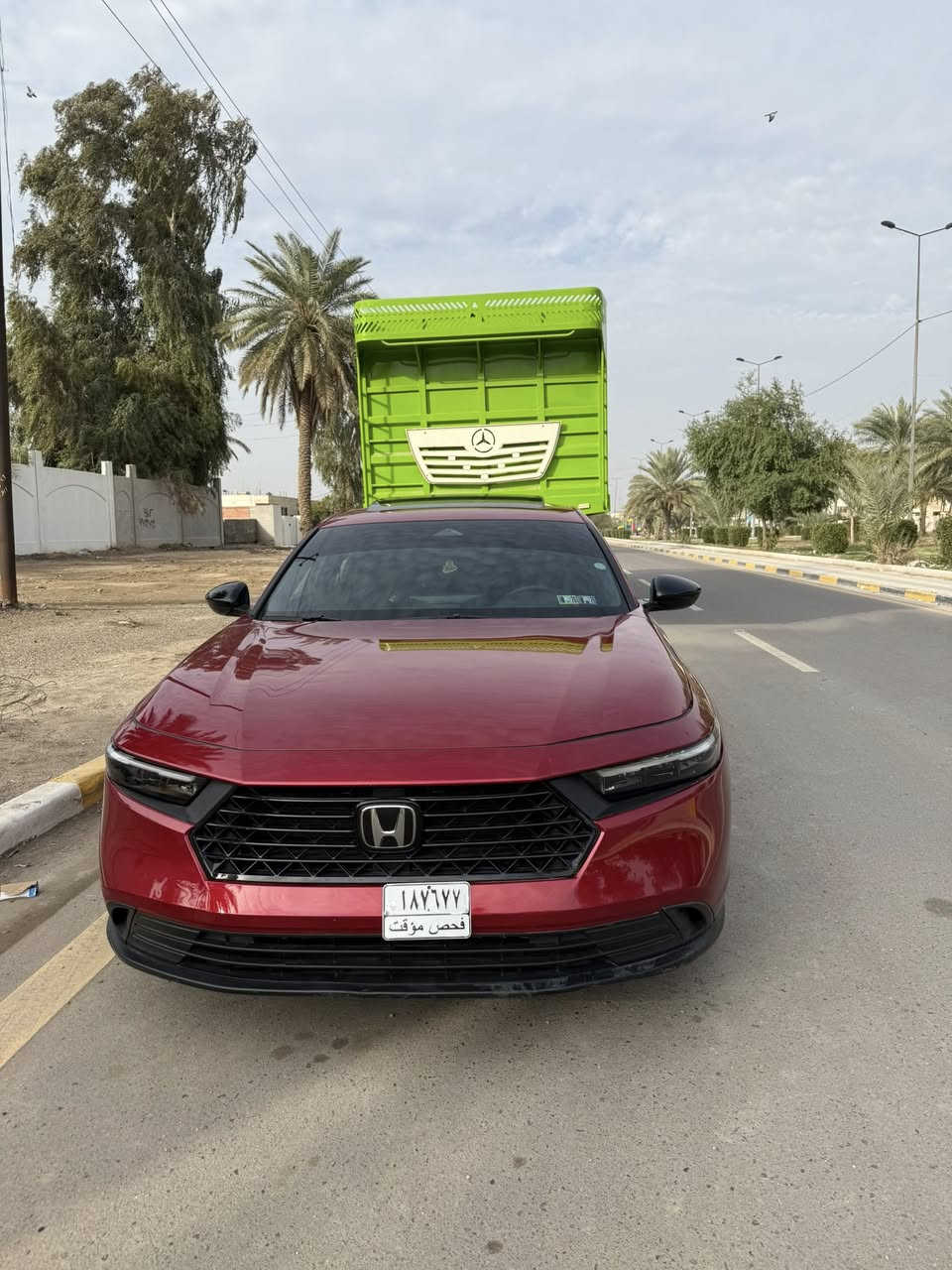 سلام عليكم🙋🏼
الي يحب يضيفني على صفحاتي مختص بيع سيارات الوارد والخليجي  و مزاد وتعقيب تصليح تجاره قطع الغيار والادوات 
📍 تيك توك: محمد ذيب لتجاره سيارات
📍 فيس بوك : محمد ذيب هوندا
📍 مكاني بغداد العامريه
📍 عنوان الشركة والمزاد بغداد المنصور 
تقاطع سيد الحليب
🚘✌🏻
 ١-نوع السياره: هوندا اكورد هايبرد 
٢-موديل:2025
٣-فئة السياره؛سبورت
٤-حجم المحرك:2000 هايبرد
٥-المسافه المقطوعه:5000mi
 ٦-الضرر  السياره:جاملغ مبدل نفس الون ونص دعاميه صبغ 
٧-موقع السياره:بغداد العامريه
 ٨-رقم الوحة: فحص موقت تترقم مجاني
٩-سعر الكلي للسياره:٢٠٨$
١٠-شرح اضافي للسياره :
للاستفسار مراسله الصفحة  او على واتساب
***********
