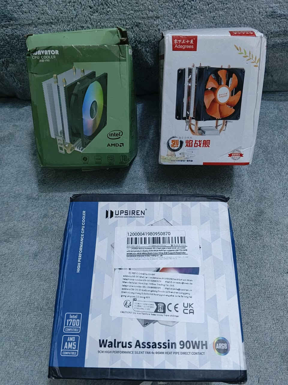 قطع تخص الحاسبات وباسعار مناسبة علق على القطعة الي رايدها وانطيك سعرها بالتعليقات 
توصيل 5 لكل المحافظات...


**إذا كنت صاحب هذا الإعلان وتريد حذفه لأي سبب، رجاءا أرسل رسالة إلى الدعم الفني**