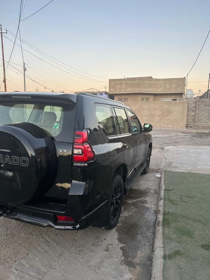 تويوتا برادو 2022 Vx
مدنايت ادشن 
كفاله عامه ماعدا مكانين بي دي ار ماشيه 39الف حقيقي سياره ساز بلاد 
سعره 456$ وبيه مجال 
مكاني بغداد 
موبايل ***********
