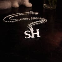 فضه 925 • احرف مدموجة • بدون توصيل