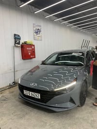 النترا هايبرد سمنتي مميز موديل ٢٣ السيارة ولاقطرة صبغ وبدون تبديل فقط ...