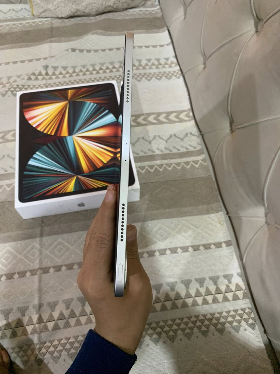 سلام عليكم ايباد ١١ برو الحجم ١٢.٩ انج الجيل الخامس الايباد بل جيس نضافه ١٠٠ بل ١٠٠ بطاريه ٨٧ ذاكره ٢٥٦ الايباد مكفول من كلشي وما مفتوح ابد الايباد يجي ويا ماجك كيبورد بس هوه الماجك وحده ب ١٠٠ الايباد للبيع او مراوس ب آيفون ١٤ لو ١٥ السعر ٨٥٠ وبس مجال قليل كلش مكاني كربلاء حسينيه جريه


**إذا كنت صاحب هذا الإعلان وتريد حذفه لأي سبب، رجاءا أرسل رسالة إلى الدعم الفني**