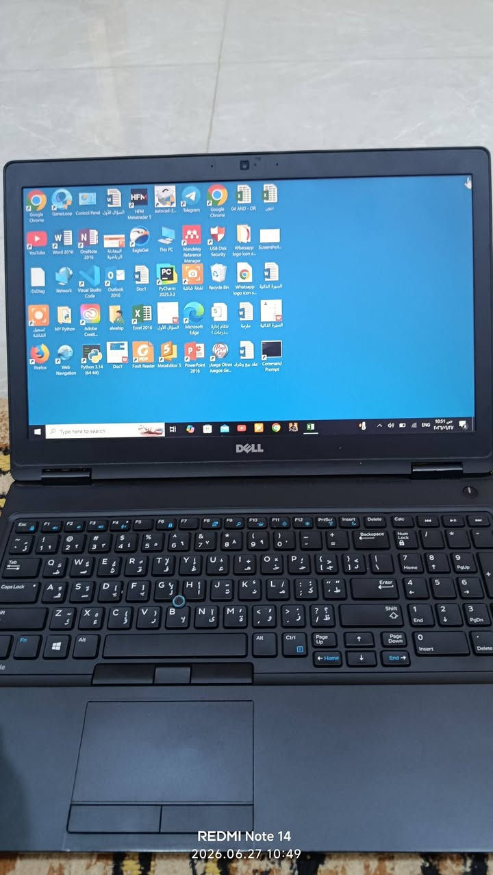 💻 لابتوب للبيع – نظيف وجاهز للاستخدام

✅ المواصفات:

🔹 المعالج: Intel Core i5 الجيل السادس HQ

🔹 الرام: 8GB

🔹 التخزين: 256GB SSD

🔹 شاشة لمس تفتح بزاوية 90°

✅ مناسب للدراسة، العمل، الأوفيس، التصفح، والمحاضرات. الجهاز أداءه ممتاز وسريع بفضل قرص الـ SSD.

📩 للاستفسار أو معرفة السعر راسلني على الخاص.
أو ***********
