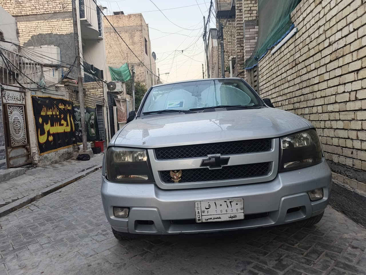 سلام عليكم بلايزر دلاص شكل التاهو ٢٠٠٧ عالي تدفاه تبريد تحكم ستيرن كير محرك خير من الله حداديه جديده تخم تأثير السعر ١٠٠$    وبيه مجال لطيبين هاتف *********** بغداد المدينه
