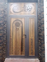 أبواب روك بنل HPL • خامات فاخرة • ضمان ١٠ سنوات