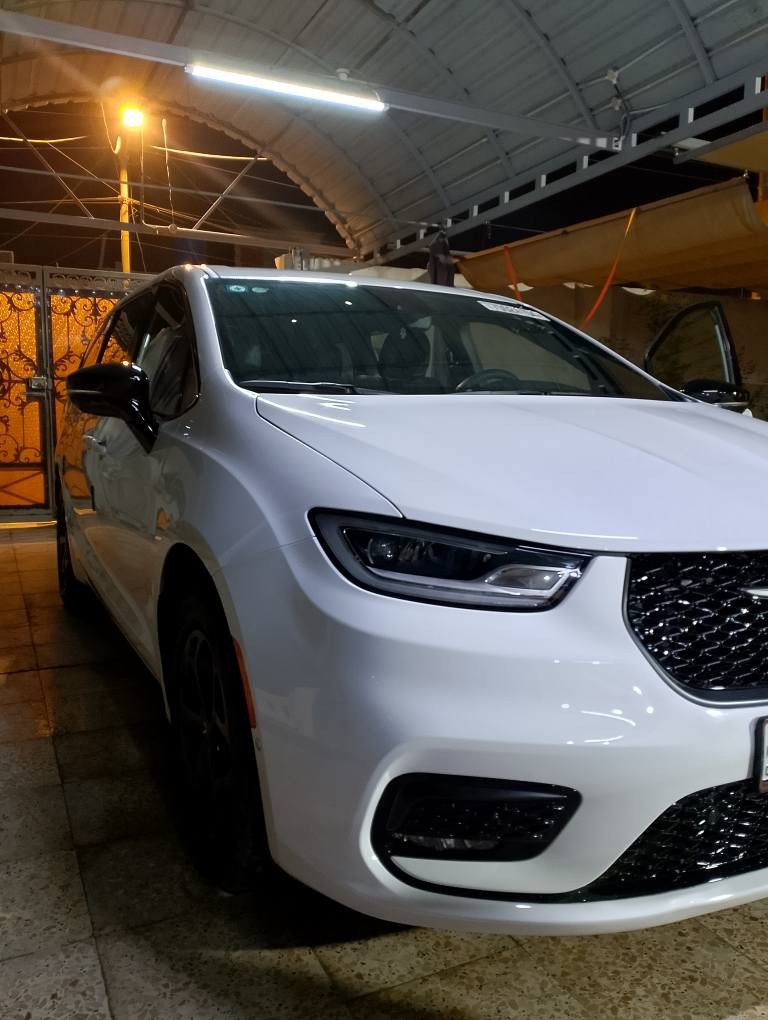 كرايسلر باسفيكهs 2024 CHRYSLER PACIFICA HYBRID ✅ فئه s

تجي مري وترايش ويل ودواخل اسود

ثلاث أنظمة - هايبرد - بانزين - بلك ان هايبرد .

موديل 2024 ✅
 
#مواصفات تورنك L فول تجي عدا الفتحة :

1- بصمة تشغيل وابواب بصمة 5

2- هاند بريك بصمة كهربائي

3- محرك 6 سلندر 3600 هايبرد وبانزين بلك ان

4- هيترات بالكشنات

5- رادر امامي وجانبي 

6- بيبان كهرباء ( تحكم ريمونت ) وبصمة أبواب 

7- صندوق كهرباء شفط بصمة 

8- رادار امامي خلفي بريك ذاتي توقف مانع تصادم

9- كشنات جلد VIP منفصل 7 راكب

10- مانع انزلاق 

 11- كشن خزن ميموري حركات 2

12- لايت لد الشكل الجديد 

13- تنبيه الخروج عن المسار 

14- تبريد مركزي ثلاثة قطع منفصل

15- تدفئه كراسي وستيرن تدفئة

16- تحكم استيرن فول 

17- اشاير بالمري وهيترات بالمري

18- تشغيل عن بعد 

19- كير ماوس 

20- مثبت سرعة 

21- منافذ USB و TiBC متعددة خلفية وامامية

22- حاكيات متعددة

السعر 275 ورقه 🔥🔥

الهاتف *********** البصرة, العراق
