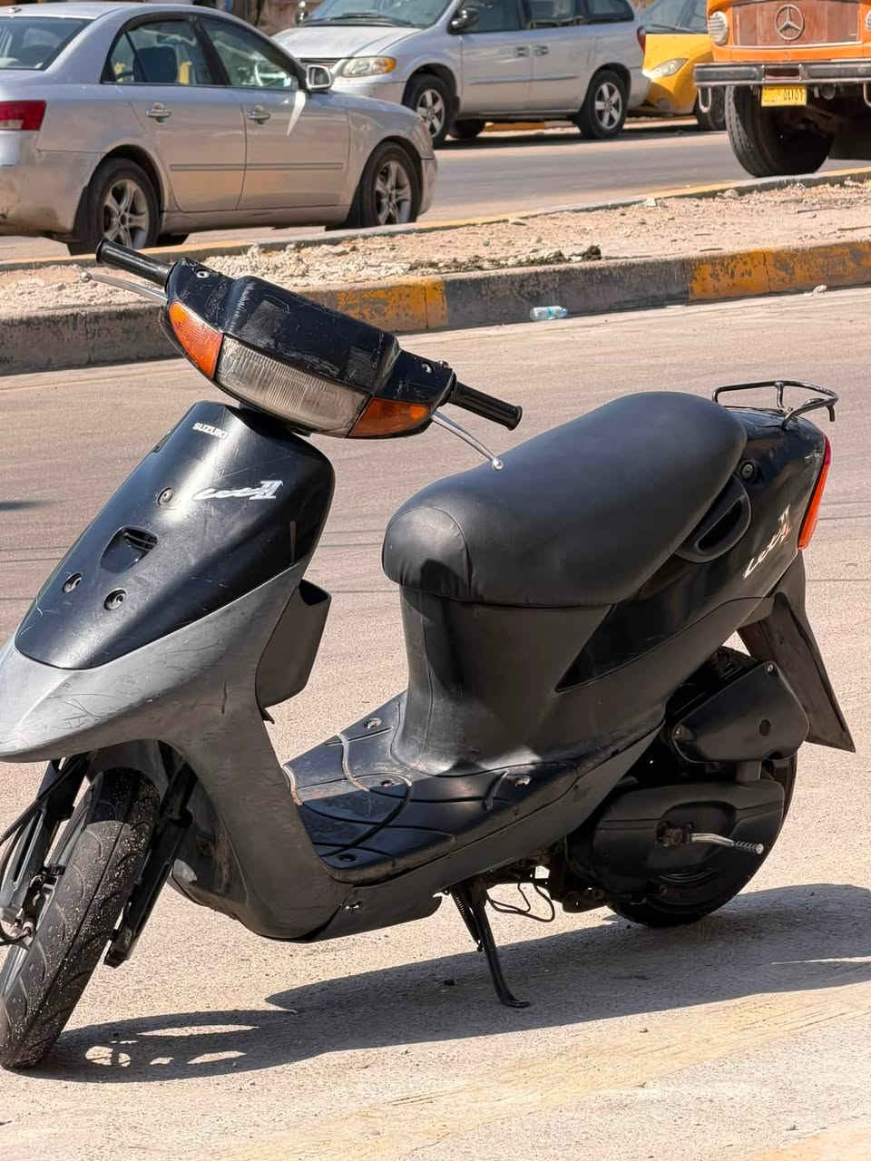 دراجه ساسوكي ياباني سرعه٦٠ نظيفه من اول هندر تشتغل نقصها فقط باتري السعر٢٢٥ وبيها مجال مكاني بغداد الحريه ***********
