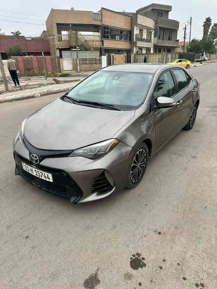 سلام عليكم للبيع كورلا 2017 وارد أمريكي بيه 5 قطع صبغ بدون دواخل  سونار بل منشور مكينه 1800سياره جاهزه بدون اي نقص سعر 118 سياره بغداد رقمي ***********
