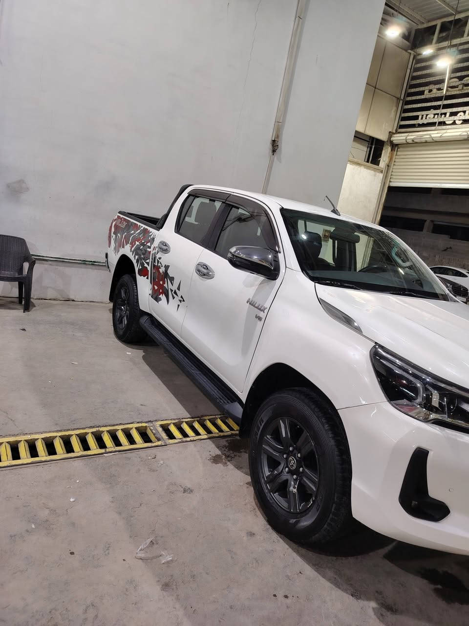 هايلوكس 2022 سيارة ماشية 64 الف
خليجية بيهة باب يمين واليسار تبديل مع صبغ

موضح السونار

رقم أربيل

مكينة 4000

V6

مري شفط

السيارة سعرهة 270 بيهة مجال
***********
