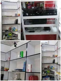 ٥ فاترينات • ارتفاع ٢٫٥م • النجف الرحمه