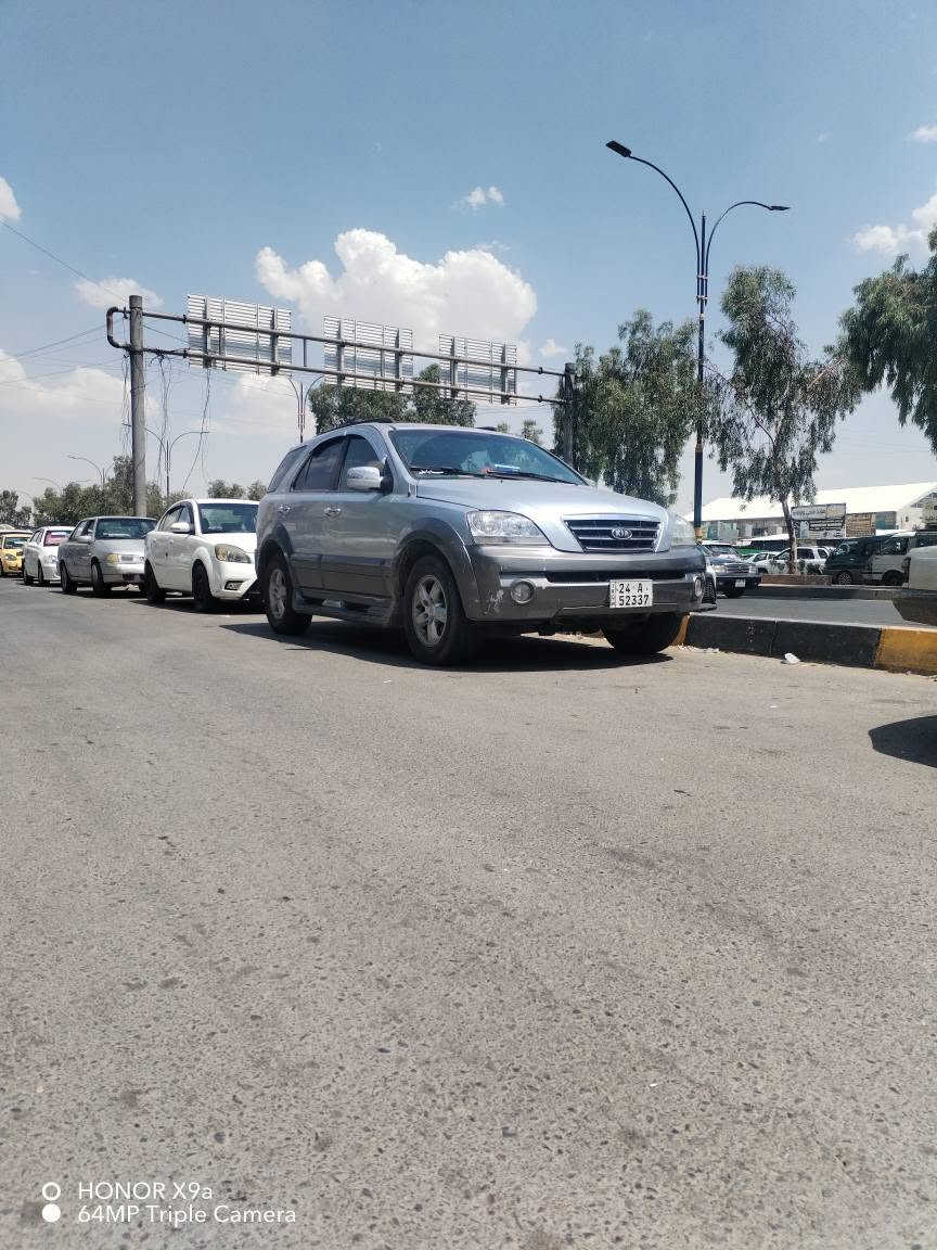 كيا سورينتو 2005
للبيع
 تحويل مباشر رقم دهوك
 ثلاث قطع صبغ
سياره جاهزه محرك كير شرط
السياره فول مواصفات 
تواير جدد طخم شرط
سياره احلى من الصور محرك 6 سلندر 3500 سياره
فول تبريد
ما ناقصها شي الموقع الموصل
*********** واتساب موجود موصل, نينوى
