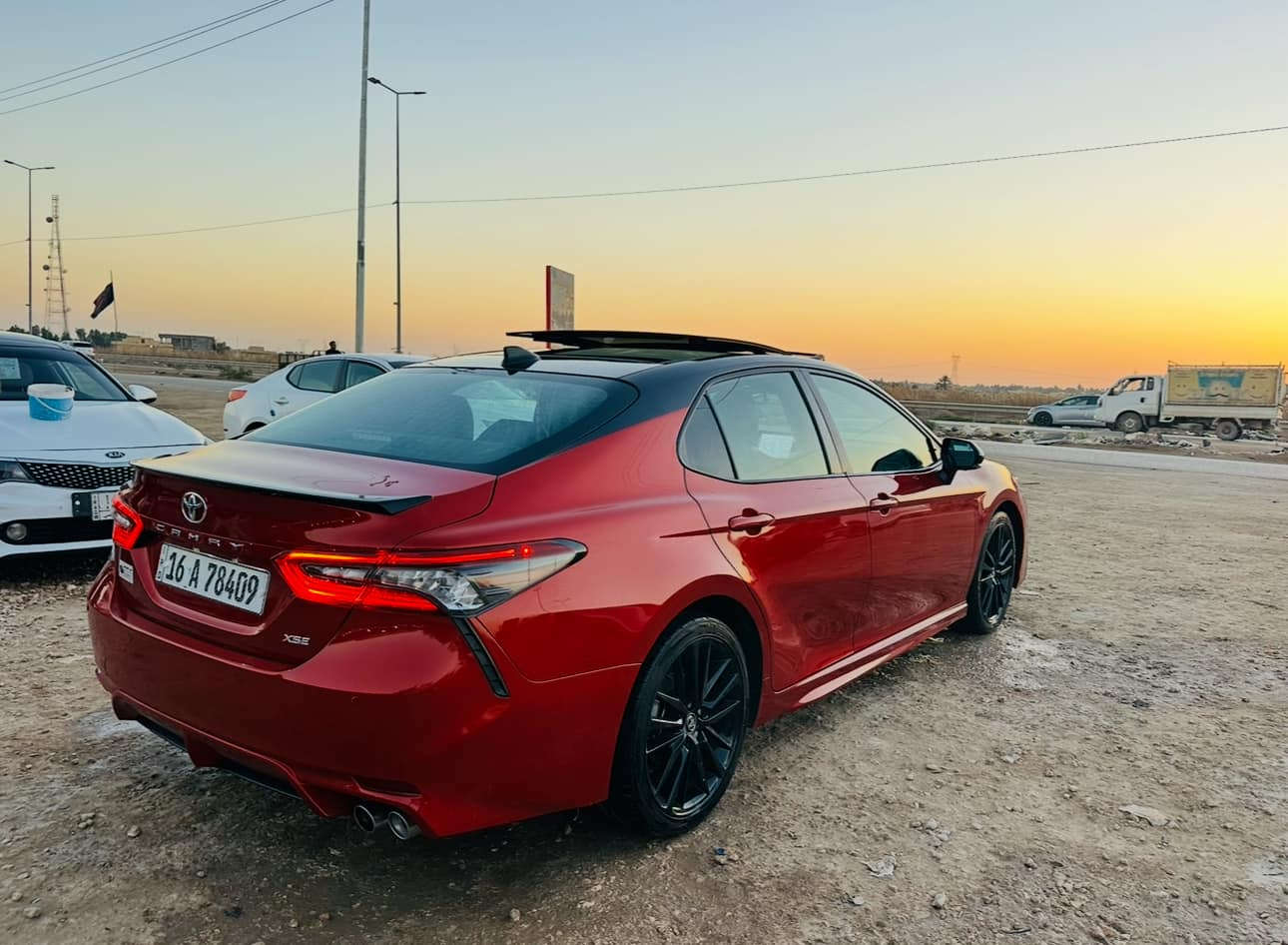 للبيع او المراوس 

تيوتا كامري 2024 امريكي 

مرقم شهداء قادسيه 
حادث تبديل جاملغ وصبغ جاملغ خلفي 
مكينه 6V فول مواصفات 
السعر 240$
العنوان المثنى الرميثه معرض اثير الجياشي 
التواصل واتساب فقط 
*********** 
*********** 
***********
