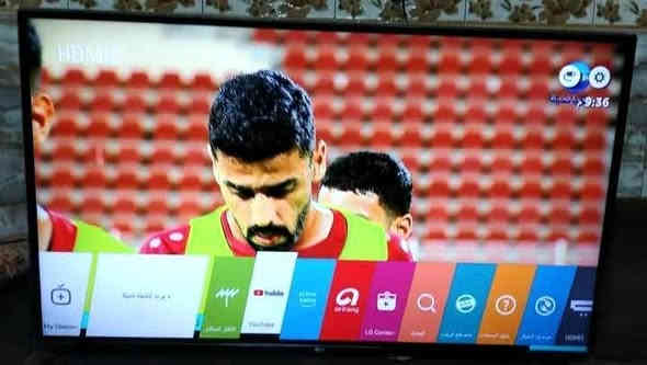 شاشة LG الحجم 43 سمارت ام النترنيت فول موصفات
صناعة كورية اصلي مكفولة من الفتح وتصليح 
السعر 215 الف مكان بغداد شعلة ***********
