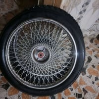 غراض دراجه للبيع وياله كامله تايرات جدد ويل امامي جديد دبل سيم حته بنز...