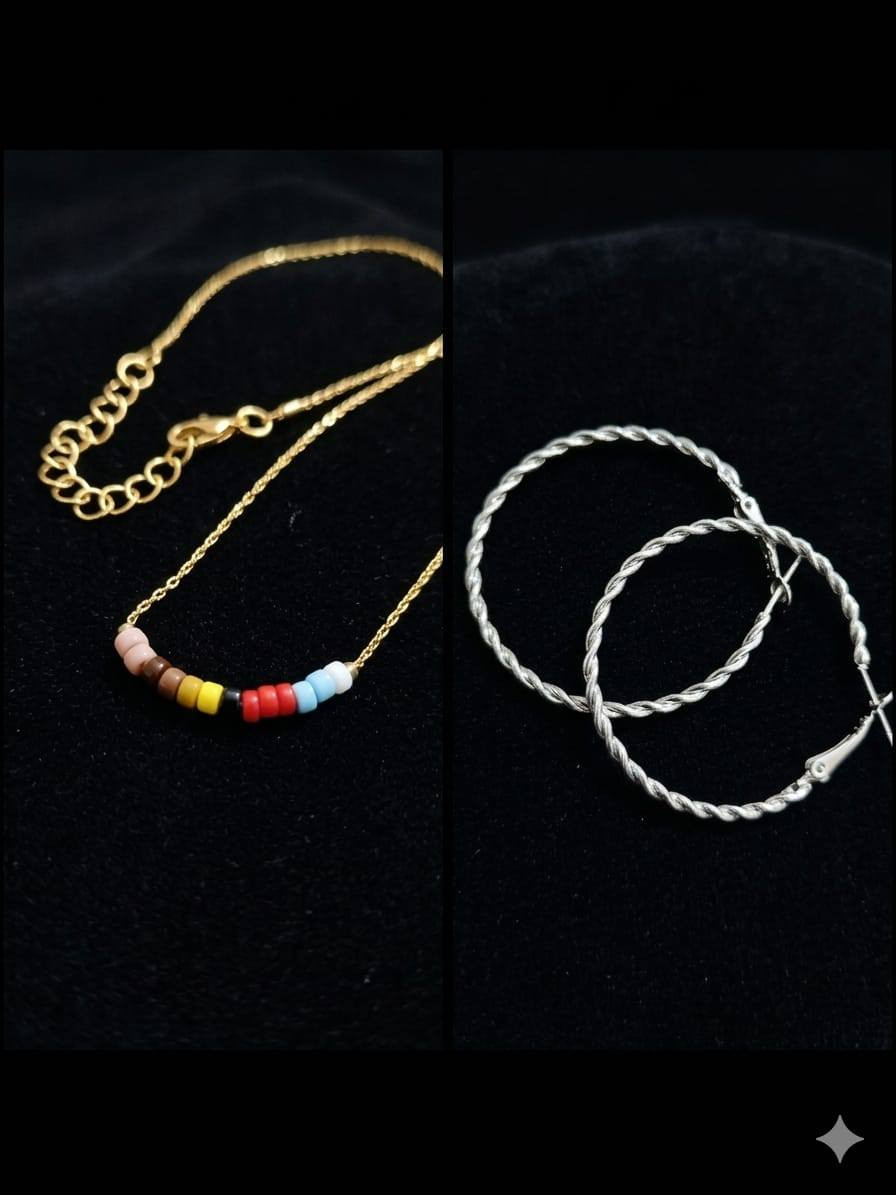 لمسات ناعمة.. تكمّل كشختج ✨
​
​جبنالكم مجموعة جديدة
 من الإكسسوارات، مختاريها بـ ذوق وهدوء:
​مرات قطعة إكسسوار وحدة ناعمة، تغير شكل اللبس كله وتضيف له روح ثانية. مجموعتنا الجديدة "خفيفة" على العين، وتفاصيلها تجنن:
​القطع جودتها ممتازة، ولمعتها بالعين أحلى من الصور بهواية.
​📍 متوفرة الآن بأسعار مناسبة..
📩 للاستفسار أو الحجز، تواصل خاص
يتوفر توصيل كافة المحافظات


**إذا كنت صاحب هذا الإعلان وتريد حذفه لأي سبب، رجاءا أرسل رسالة إلى الدعم الفني**