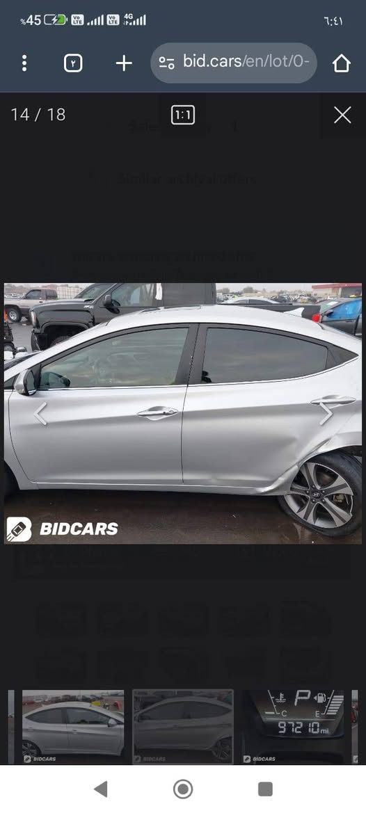 السلام عليكم النتره امريكيه رقم بغداد دولي...
بدون حادث وبدون ايرباك بجم كبس
السياره فول مواصفات يعني لمتد ....٢٠١٦
فتحه بصمه كشنات كهرباء جلد تدفى بل كشن
صدر امامي خلفي شادهن جدت تبريد تدفى
كير مكينه مكفولات يعني ماتصرف عليه
صور السياره مال امريكيا بل صور ...
ملاحظه ...
السياره هذا الون يجرد بيهه كلير صفحه 
اي سونار ايعجبك اخذه بدون حادث فقط 
كلير اني ابيع احزام ...حجم المكينة ٢٠٠٠
مكان السياره بغداد الشعب شارع الصحه 
السعر ١٠٥وبيهه مجال بصيط حك جيتك
***********
