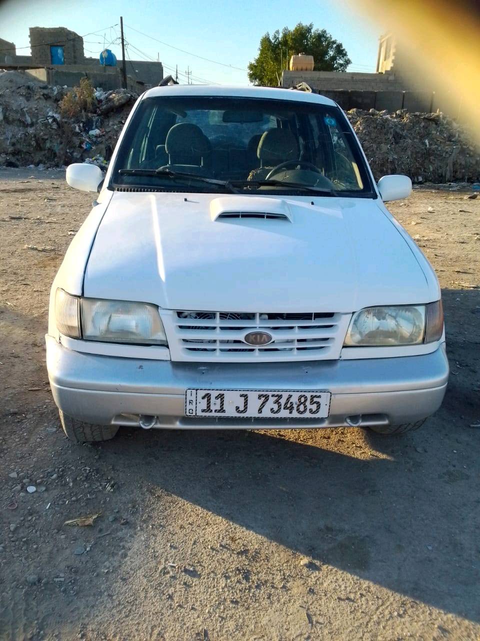 كيا سبورتج موديل 1996 محرك ياباني مصبوغ صبغ عام للجماليه عنوان بغداد الحبيبيه مقابيل مطعم وليد ابو الكص