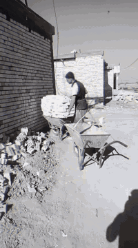 ونش تصعيد • نقل مواد • جبله مدينت الشهداء