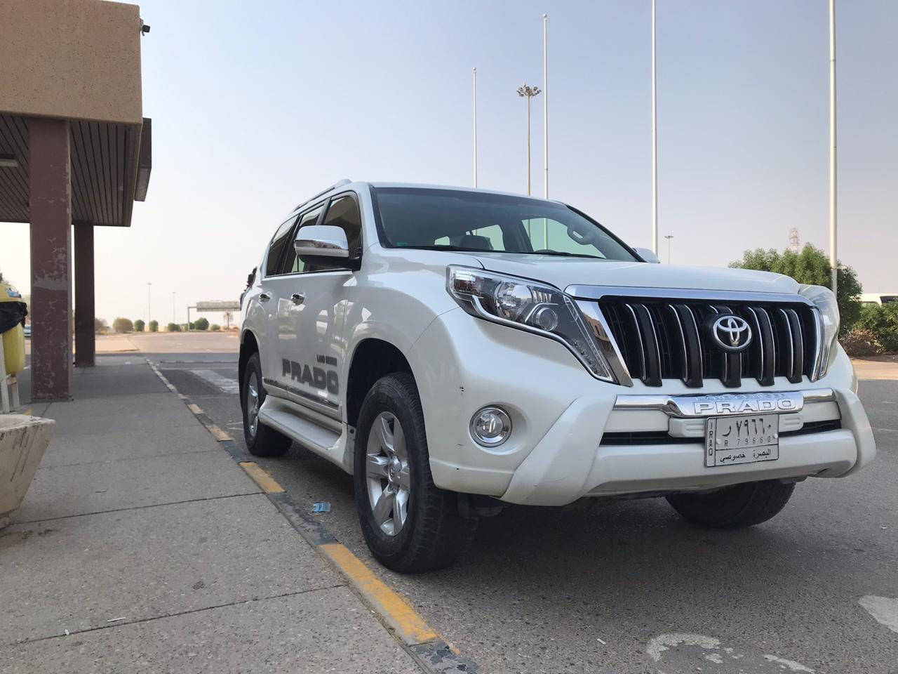 تويوتا برادو 2014 Txl فول كويتي الساير
مواصفاتها : 
١-سلايت قمارة
٢-كشنات الاماميه كهرباء
٣-حساس وكامرة خلفية
٤-هوك خلفي
٥- دبل تانكي  
٦- اشارات بالمرآة
٧-كراسي جلد ومغلف جلد
٨-شاشه بلادية
٩-اربع جام اوتو
١٠-مانع انزلاق
١١-بصمات عدد 2 اصلي 
١٢-تحكمات ستيرن
١٣-مانع انزلاق
١٤-مري جانبي شفط
١٥- سبير تعليق
١٦- منفذ AUX & USB
١٧-ماشيه 111000
١٨-محرك 4.0 لتر 6 سلندر 
١٩- ثلاجة
٢٠- تبريد امامي وخلفي 
٢١- باتري جديد ما صارله اسبوع 
٢٢- رقم بصرة مشروع وطني باسمي 

صيانه دوريه بشركة تويوتا ( مركز تويو) 
حداديه كاملة جديده ،تايرات ،ماي راديتر ، قايش ، دهن وفلتر كير وكل الفلاتر
 
السياره بيها ملاحظات بسيطه جداً لان 2014 
بيها صبغ بركن الدعاميه الاماميه اثر دحكة و بكفر السبير اثر فطر و صبع بالجاملع الامامي عايفه ما مصلحة وفطر بالجامه الامامي
السعر 365 وبيها مجال قليل

الاستفسار الاتصال ***********
غير متواجد على الفيس 
المكان البصرة- الجبيله
