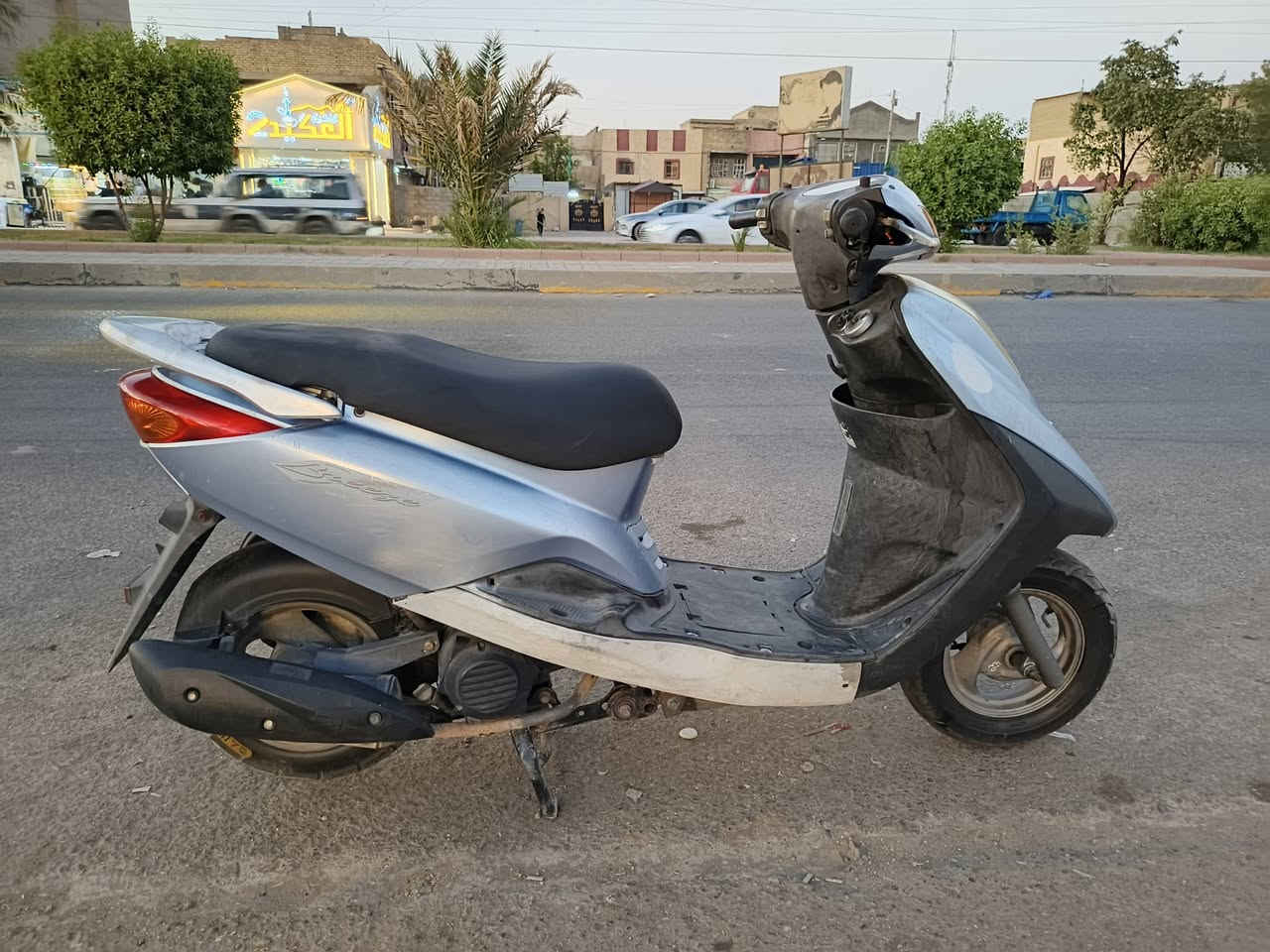 السلام عليكم دراجه بريز للبيع مكفوله كفاله عامه دراجه مكينه ناعمه دراجه كهربائيه كامله ودراجه حلوه ونضيفه لا تبخير ولا نضوح ولا مفتوحه سعر ٧٠٠وبيها مجال عنوان مدينة الصدر للاستفسار *********** واتساب
